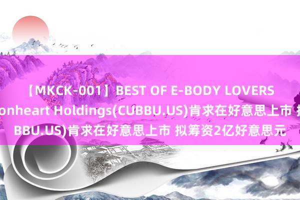 【MKCK-001】BEST OF E-BODY LOVERS 2008 SPAC公司Lionheart Holdings(CUBBU.US)肯求在好意思上市 拟筹资2亿好意思元